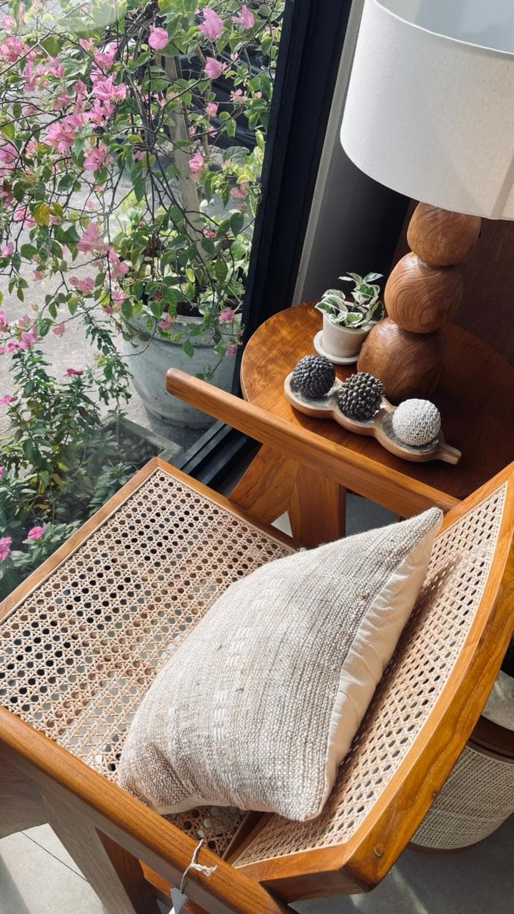 Pre-order furniture at Tropis Canggu: natural wood pieces